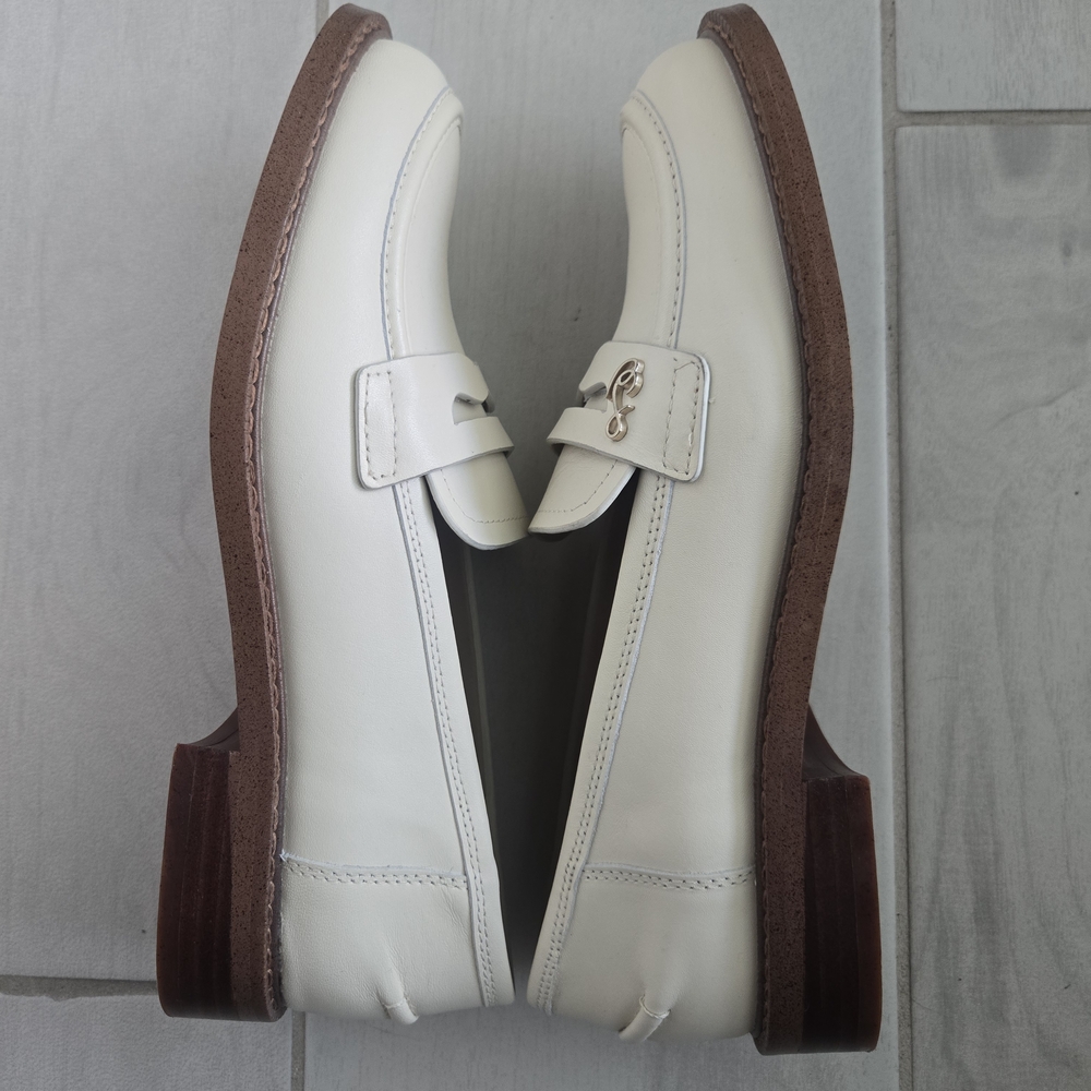 Sam Edelman Ivory Colin loafer. Size 8. - Picture 4 of 6